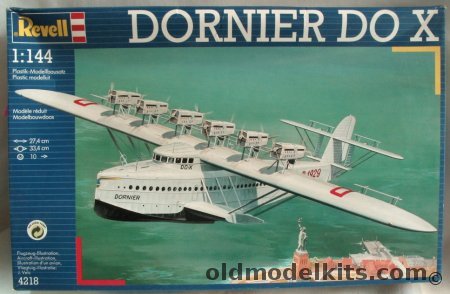 Revell 1/144 Dornier Do X (DO-X) Flying Boat - (DoX), 4218 plastic model kit